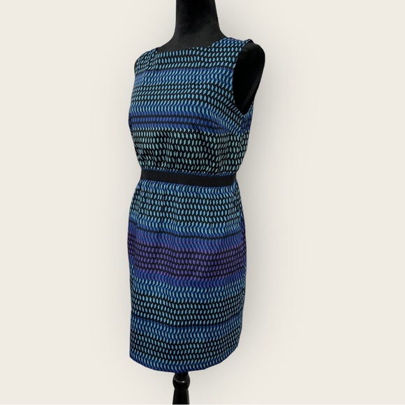 Loft Ann Taylor Small Geometric Tank Dress - Picture 7 of 8